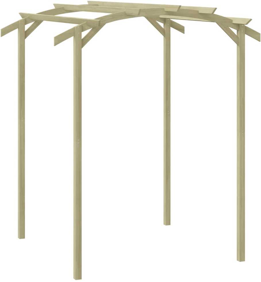 Sodo pergolė, 180x197x210cm, impregnuota pušies mediena