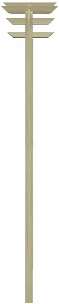 Sodo pergolė, 180x210x40cm, impregnuota pušies mediena