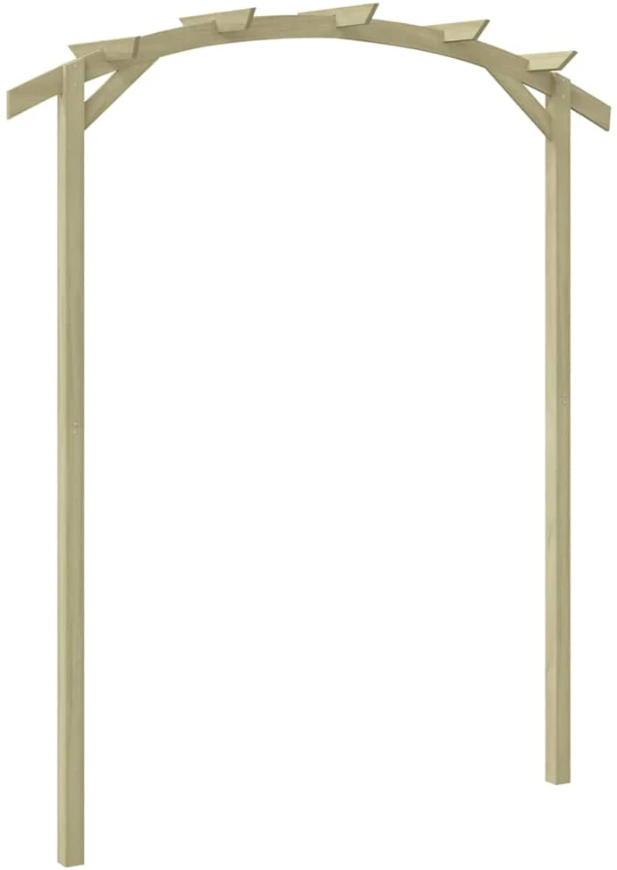 Sodo pergolė, 180x210x40cm, impregnuota pušies mediena
