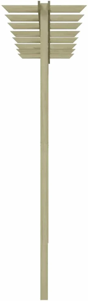 Sodo pergolė, 360x200x60cm, impregnuota pušies mediena