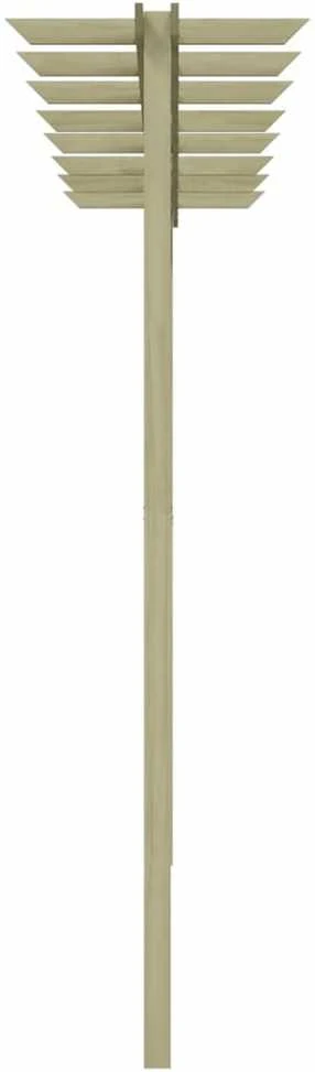 Sodo pergolė, 360x200x60cm, impregnuota pušies mediena