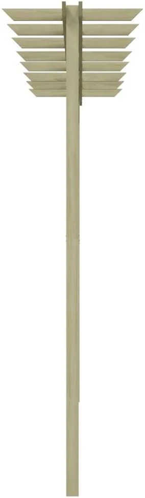 Sodo pergolė, 360x200x60cm, impregnuota pušies mediena