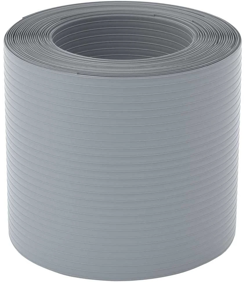 Sodo pertvaros, 10vnt., pilkos, 252,5x19cm, PVC