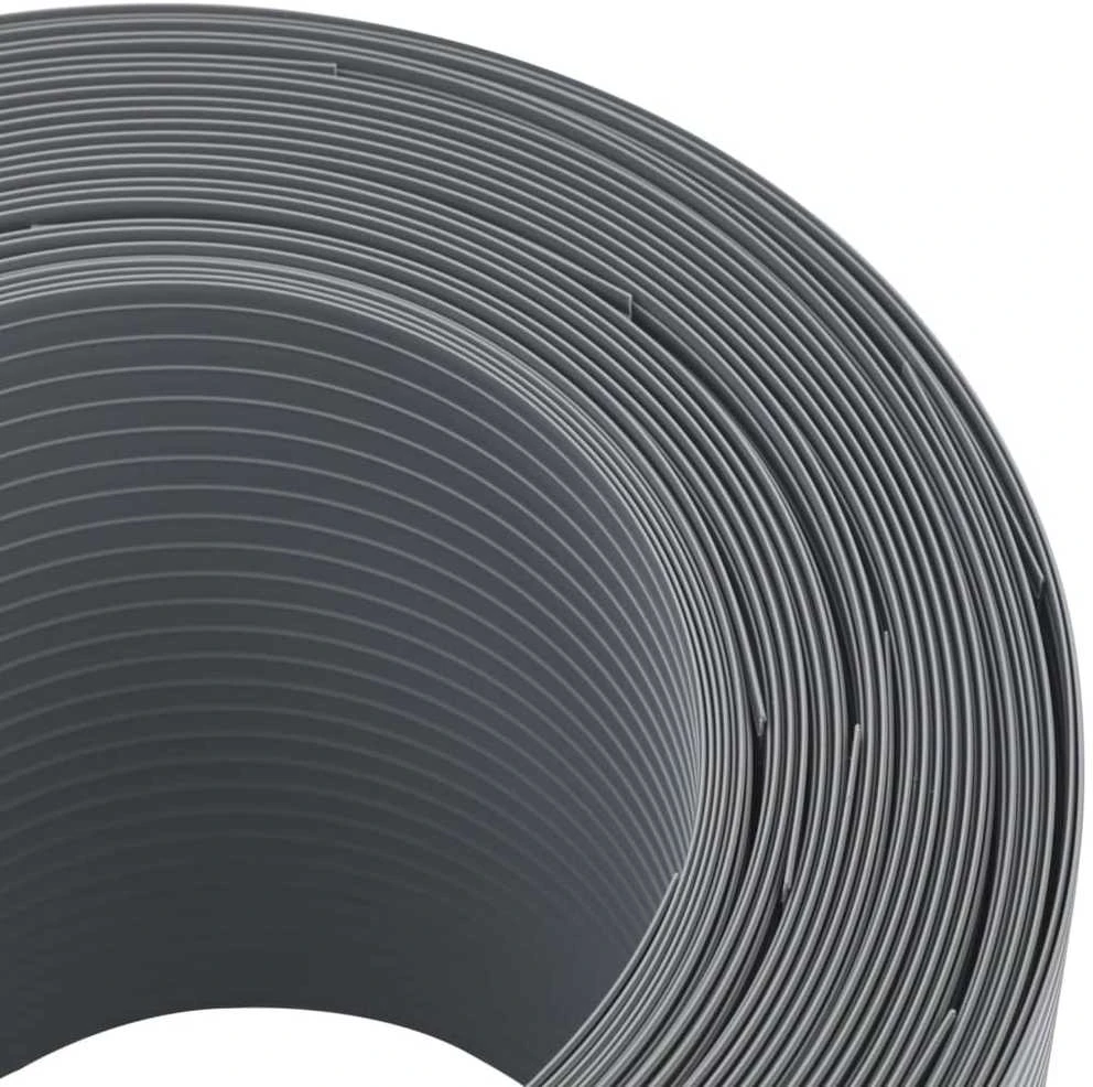 Sodo pertvaros, 10vnt., pilkos, 252,5x19cm, PVC