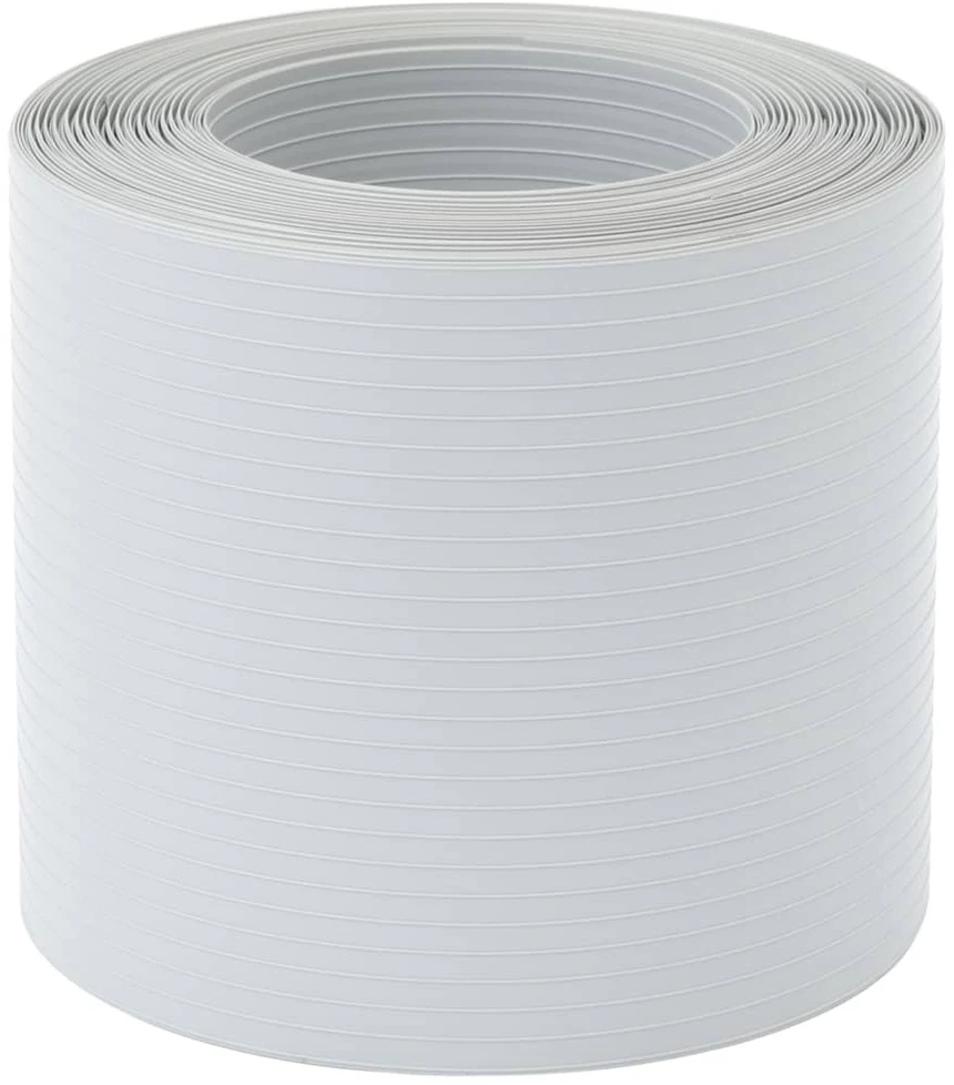 Sodo pertvaros, 10vnt., šviesiai pilkos, 252,5x19cm, PVC