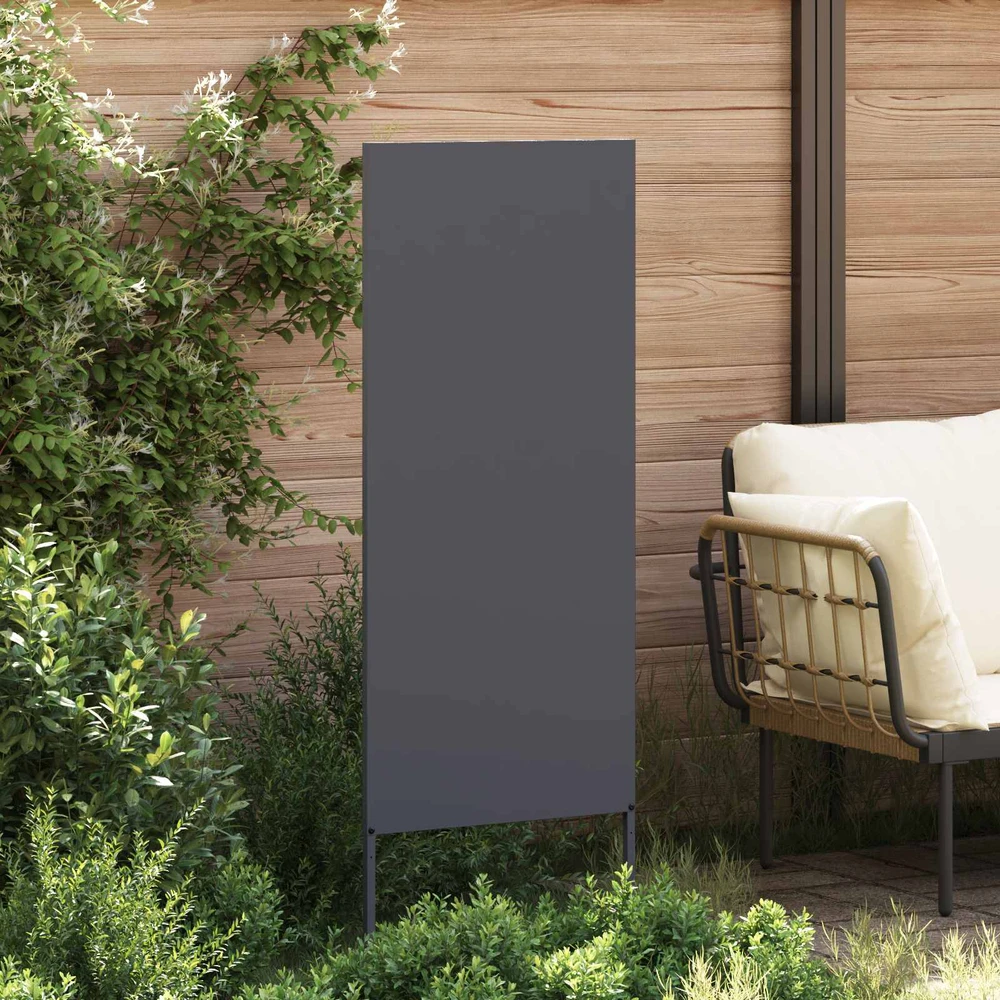 Sodo privatumo ekranas „Fretwork“ Antracitas 50 x 140 cm