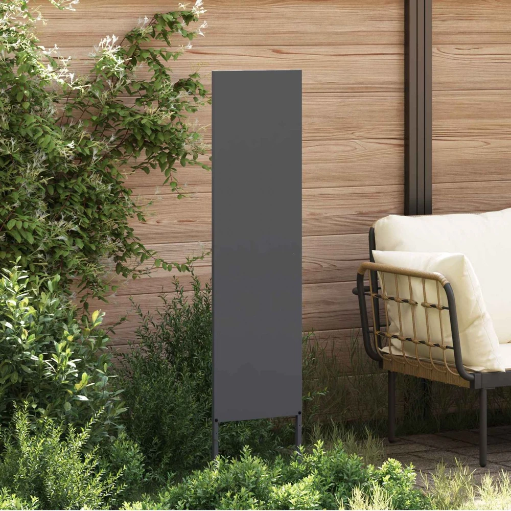 Sodo privatumo ekranas „Fretwork“ Antracitas 32 x 140 cm