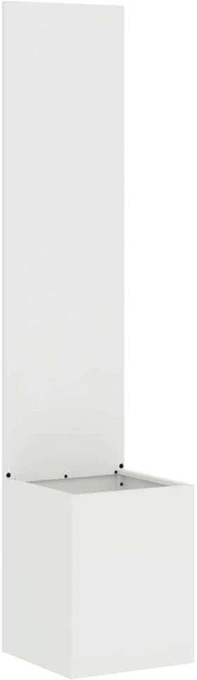 Sodo privatumo ekranas „Fretwork“ Balta 32 x 32 x 150 cm