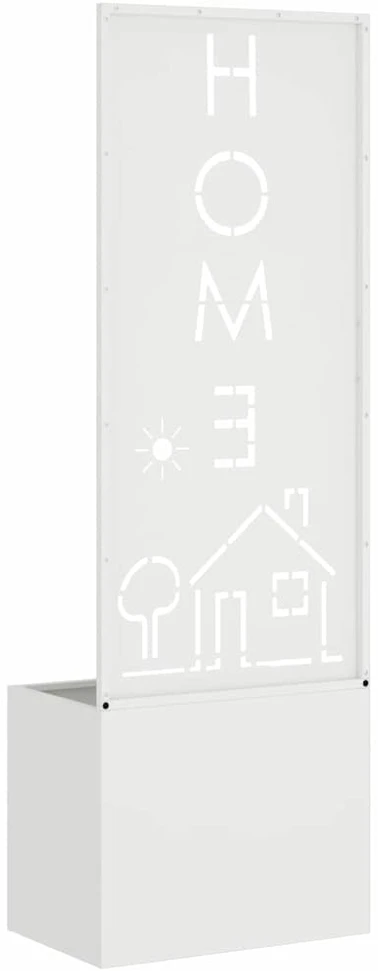 Sodo privatumo ekranas „Fretwork“ Balta 50 x 32 x 150 cm