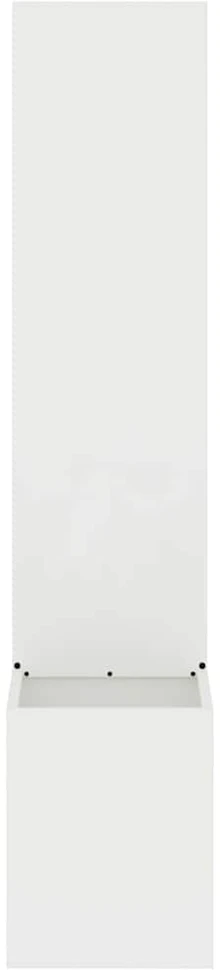 Sodo privatumo ekranas „Fretwork“ Balta 32 x 32 x 150 cm