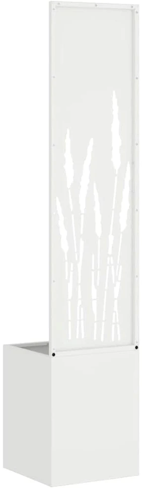 Sodo privatumo ekranas „Fretwork“ Balta 32 x 32 x 150 cm