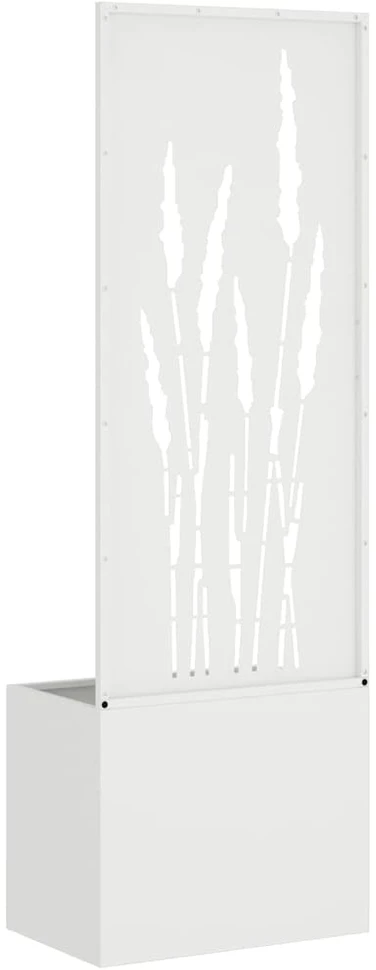 Sodo privatumo ekranas „Fretwork“ Balta 50 x 32 x 150 cm