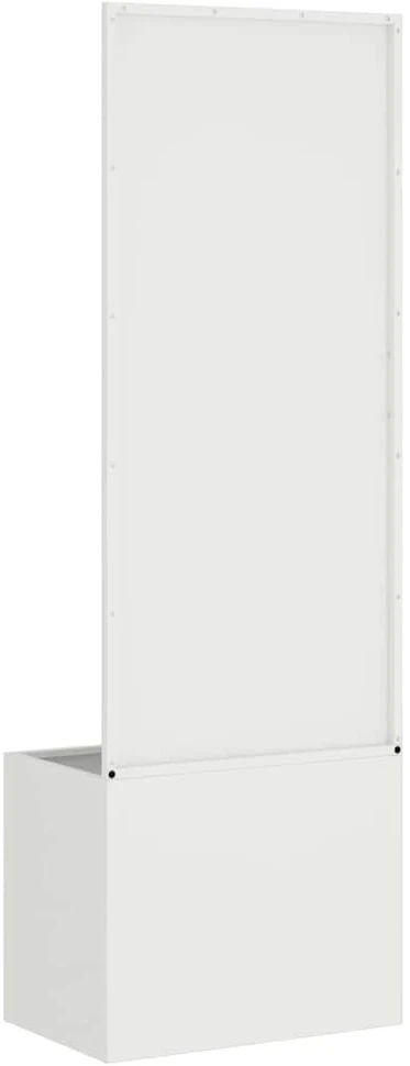 Sodo privatumo ekranas „Fretwork“ Balta 50 x 32 x 150 cm