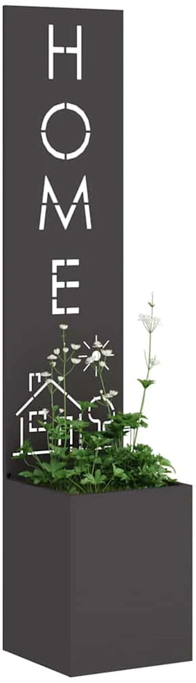 Sodo privatumo ekranas „Fretwork“ Juoda 32 x 32 x 150 cm