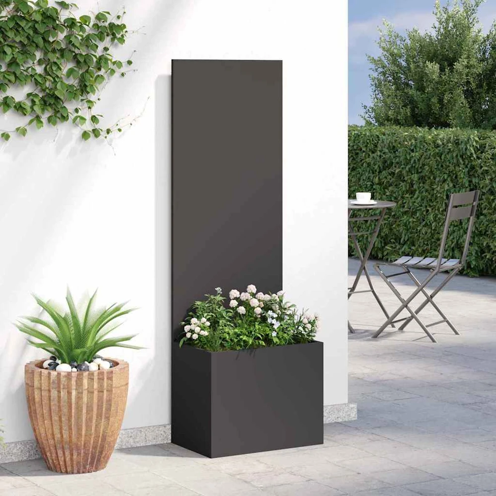 Sodo privatumo ekranas „Fretwork“ Juoda 50 x 32 x 150 cm