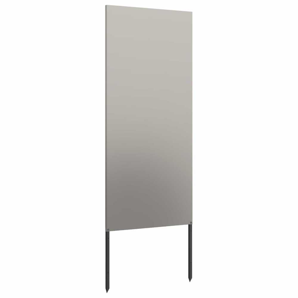 Sodo privatumo ekranas „Fretwork“ Rūdijanti 50 x 140 cm