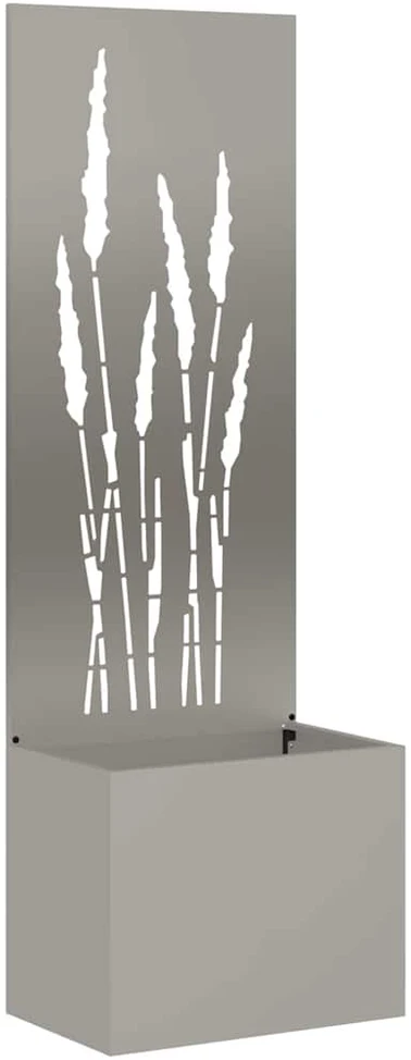 Sodo privatumo ekranas „Fretwork“ Rūdijanti 50 x 32 x 150 cm