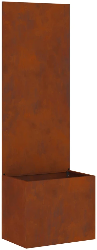 Sodo privatumo ekranas „Fretwork“ Rūdijanti 50 x 32 x 150 cm