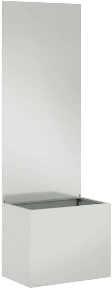 Sodo privatumo ekranas „Fretwork“ Sidabro 50 x 32 x 150 cm