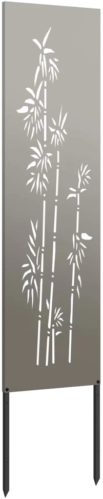 Sodo privatumo ekranas Gėlių Rūdijanti 32 x 140 cm