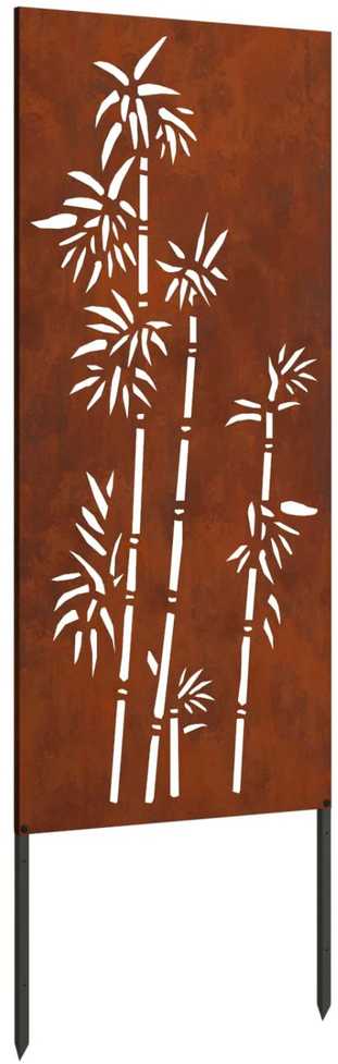 Sodo privatumo ekranas Gėlių Rūdijanti 50 x 140 cm
