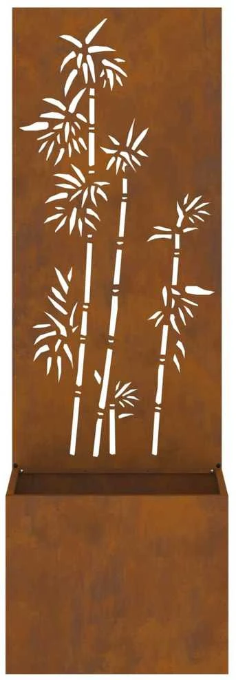 Sodo privatumo ekranas Gėlių Rūdijanti 50 x 32 x 150 cm