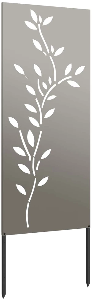 Sodo privatumo ekranas Gėlių Rūdijanti 50 x 140 cm
