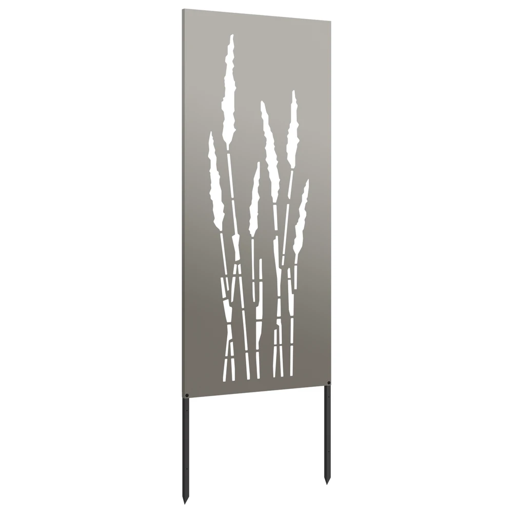Sodo privatumo ekranas Gėlių Rūdijanti 50 x 140 cm