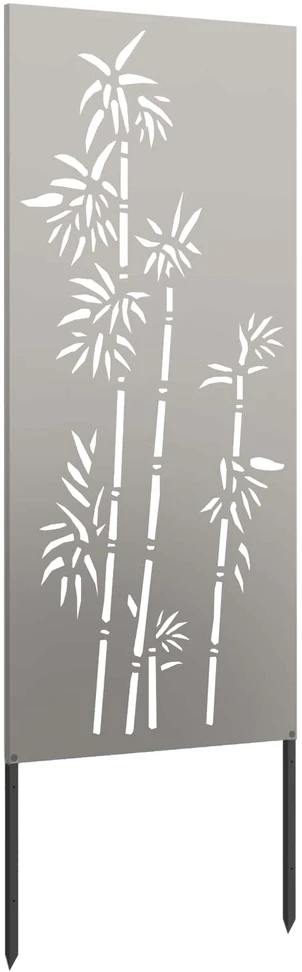 Sodo privatumo ekranas Gėlių Rūdijanti 50 x 140 cm