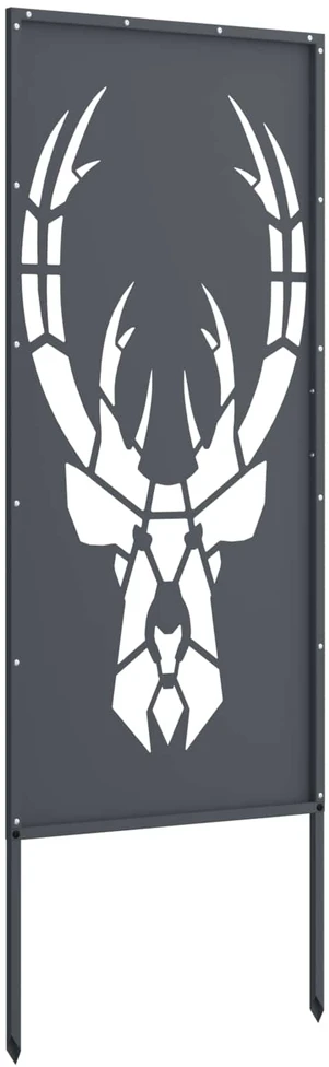 Sodo privatumo ekranas Gyvūnų raštai Antracitas 50 x 140 cm