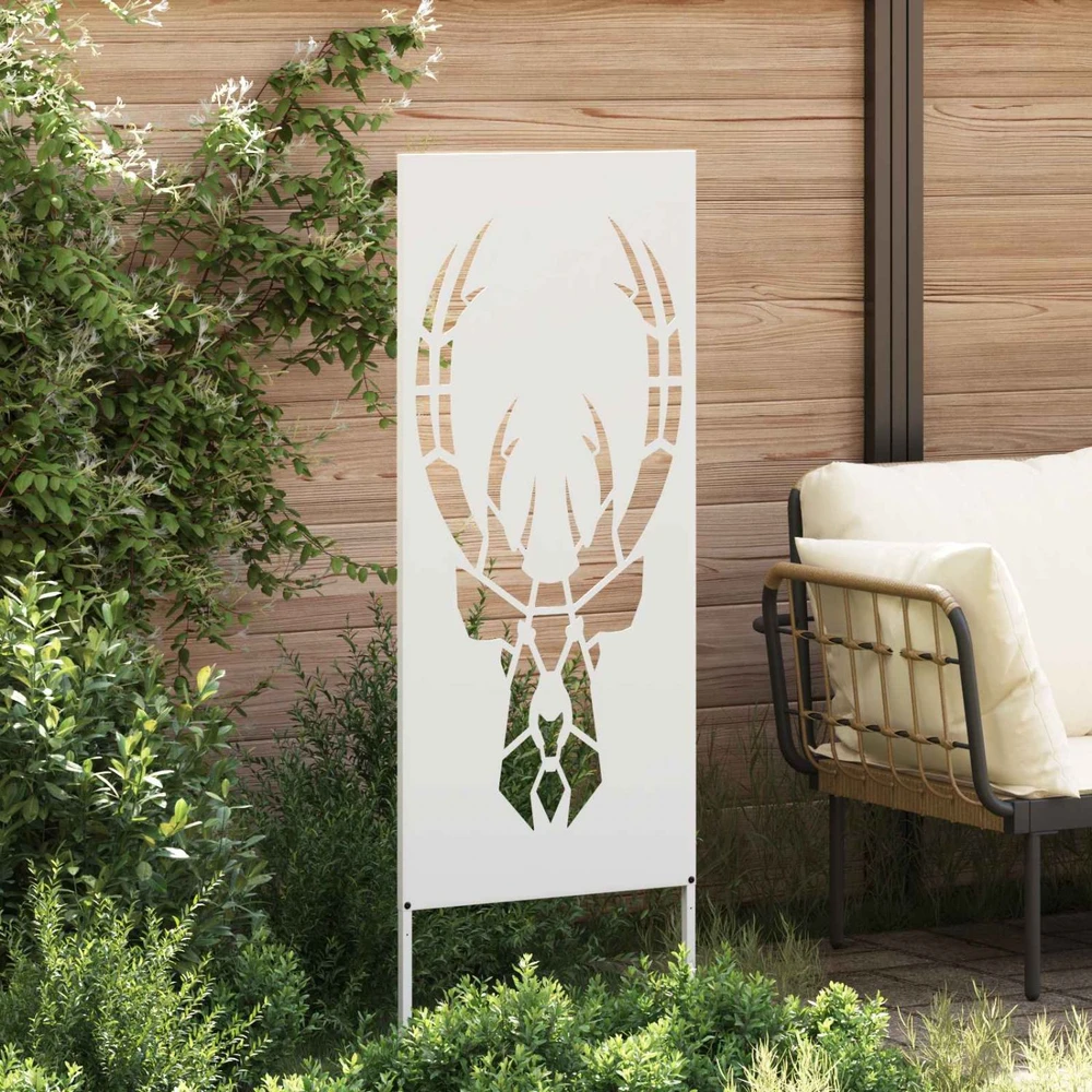 Sodo privatumo ekranas Gyvūnų raštai Balta 50 x 140 cm
