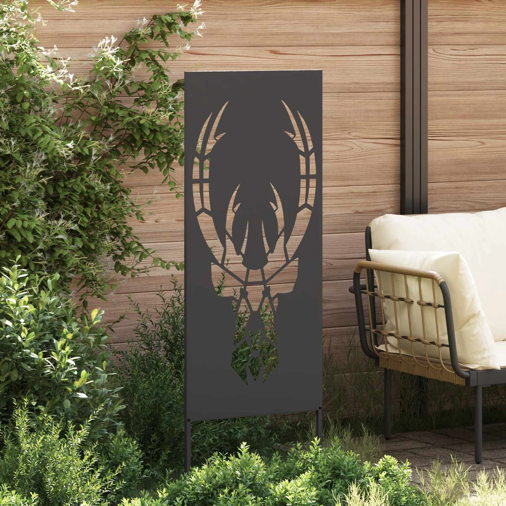 Sodo privatumo ekranas Gyvūnų raštai Juoda 50 x 140 cm