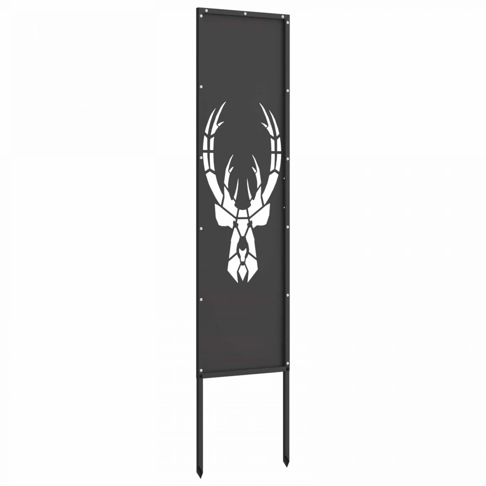 Sodo privatumo ekranas Gyvūnų raštai Juoda 32 x 140 cm