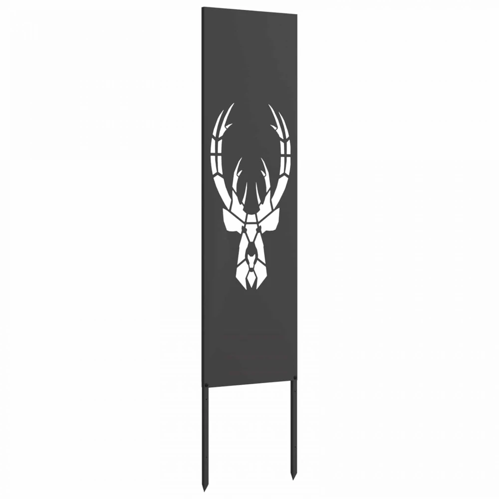Sodo privatumo ekranas Gyvūnų raštai Juoda 32 x 140 cm