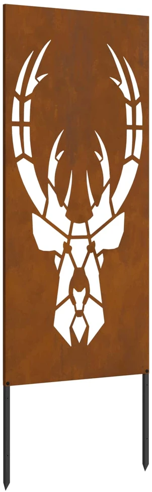Sodo privatumo ekranas Gyvūnų raštai Rūdijanti 50 x 140 cm