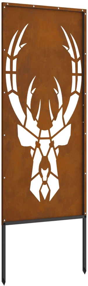 Sodo privatumo ekranas Gyvūnų raštai Rūdijanti 50 x 140 cm