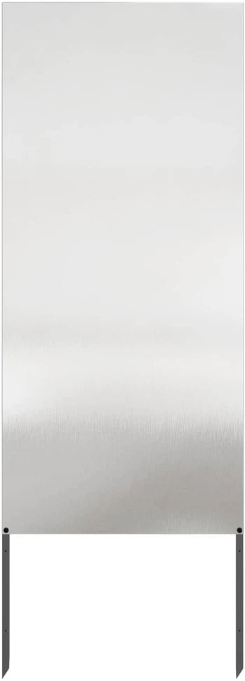 Sodo privatumo ekranas Sidabro 50 x 140 cm Nerūdijantis plienas