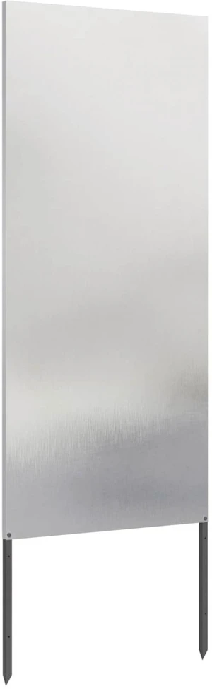 Nuotraukų rėmelis Sodo privatumo ekranas Sidabro 50 x 140 cm Nerūdijantis plienas