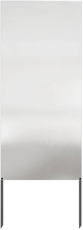 Nuotraukų rėmelis Sodo privatumo ekranas Sidabro 50 x 140 cm Nerūdijantis plienas