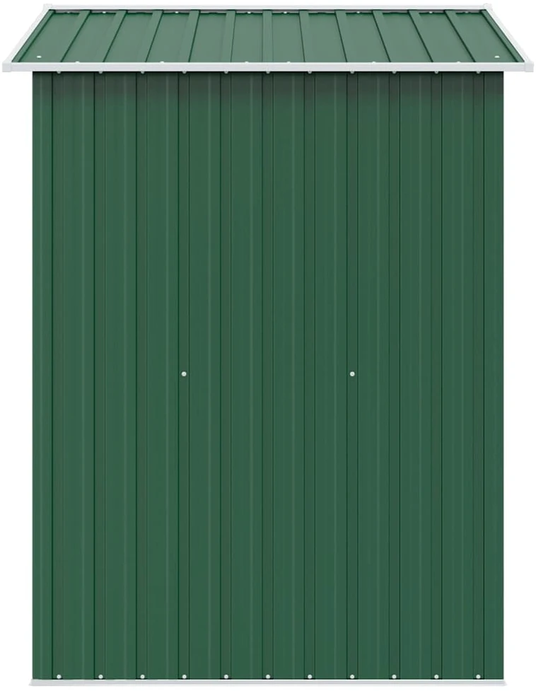 Sodo sandėliukas, pilkas, metalas, 204x132x186 cm