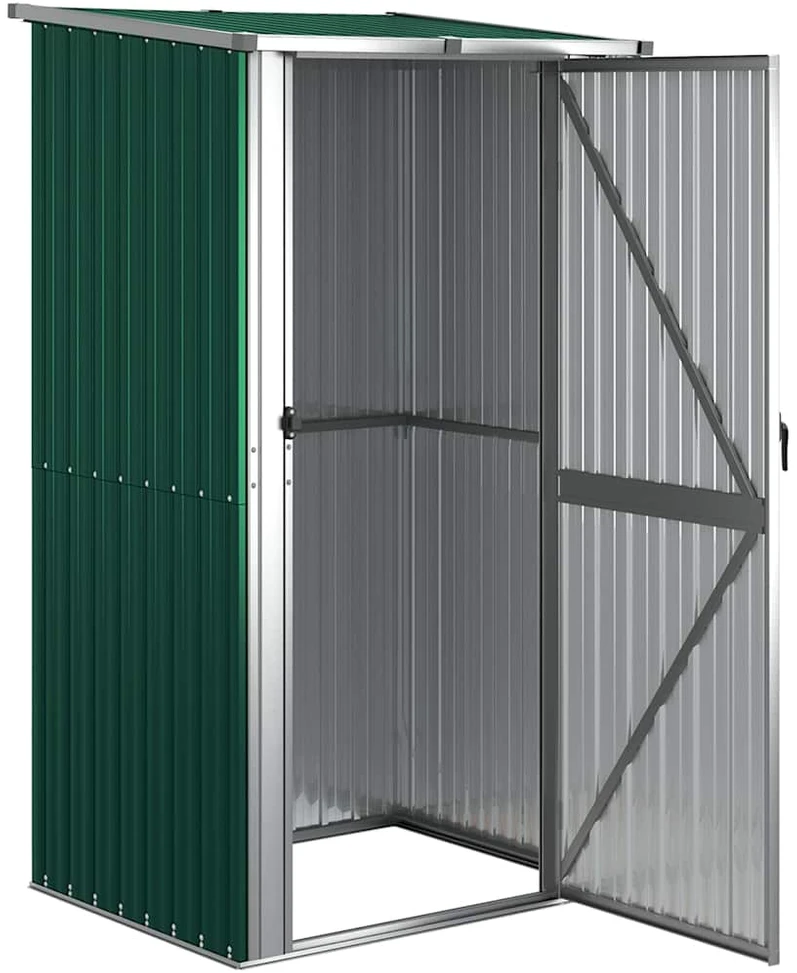 Sodo pašiūrė, žalia, 118,5x97x209,5cm, galvanizuotas plienas