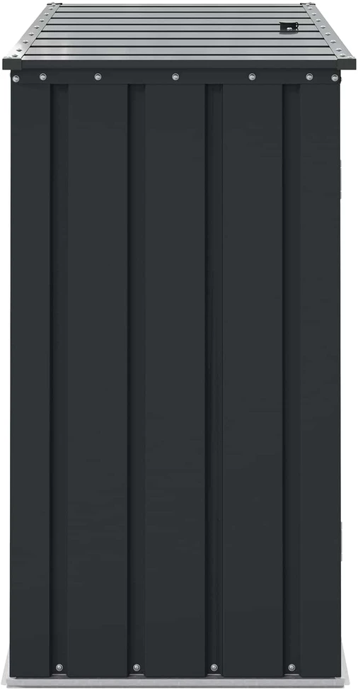Sodo saugojimo dėžė Juoda 101,5 x 57 x 100,5 cm Plienas