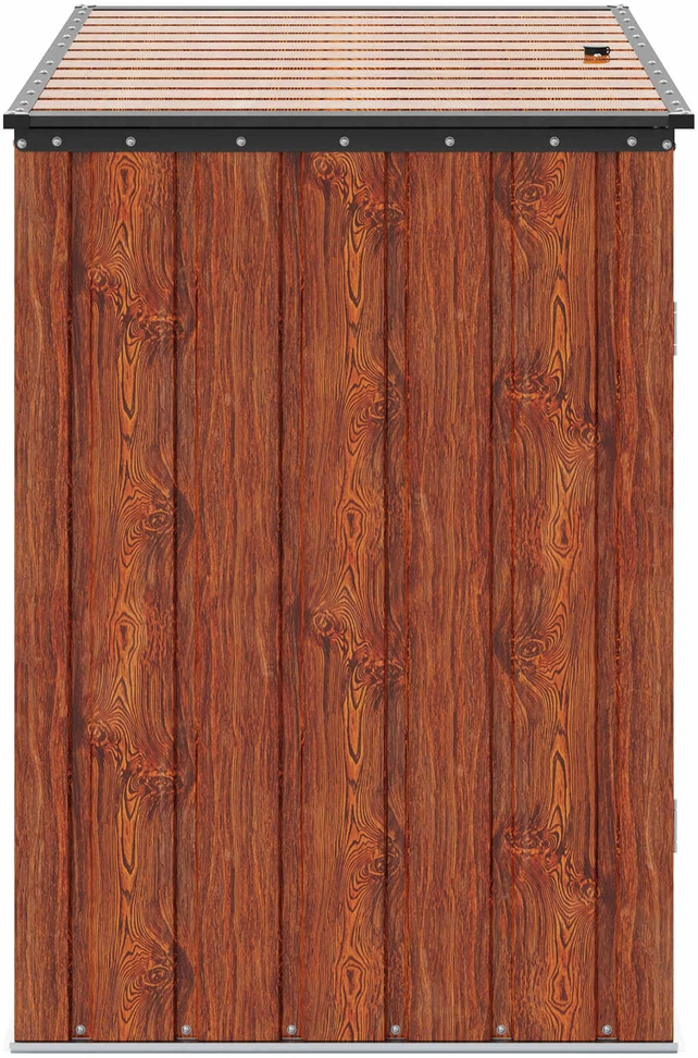 Sodo saugojimo dėžė Ruda 151,5 x 82 x 110,5 cm Plienas
