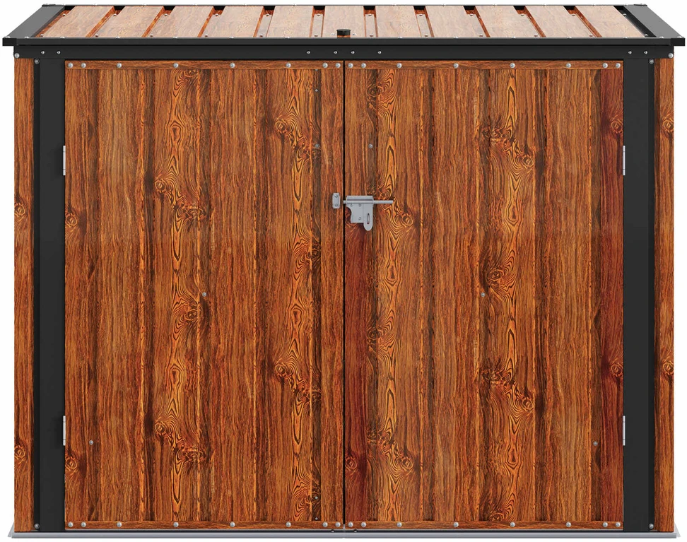 Sodo saugojimo dėžė Ruda 151,5 x 82 x 110,5 cm Plienas