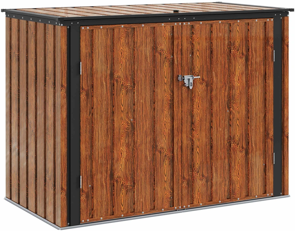 Sodo saugojimo dėžė Ruda 151,5 x 82 x 110,5 cm Plienas