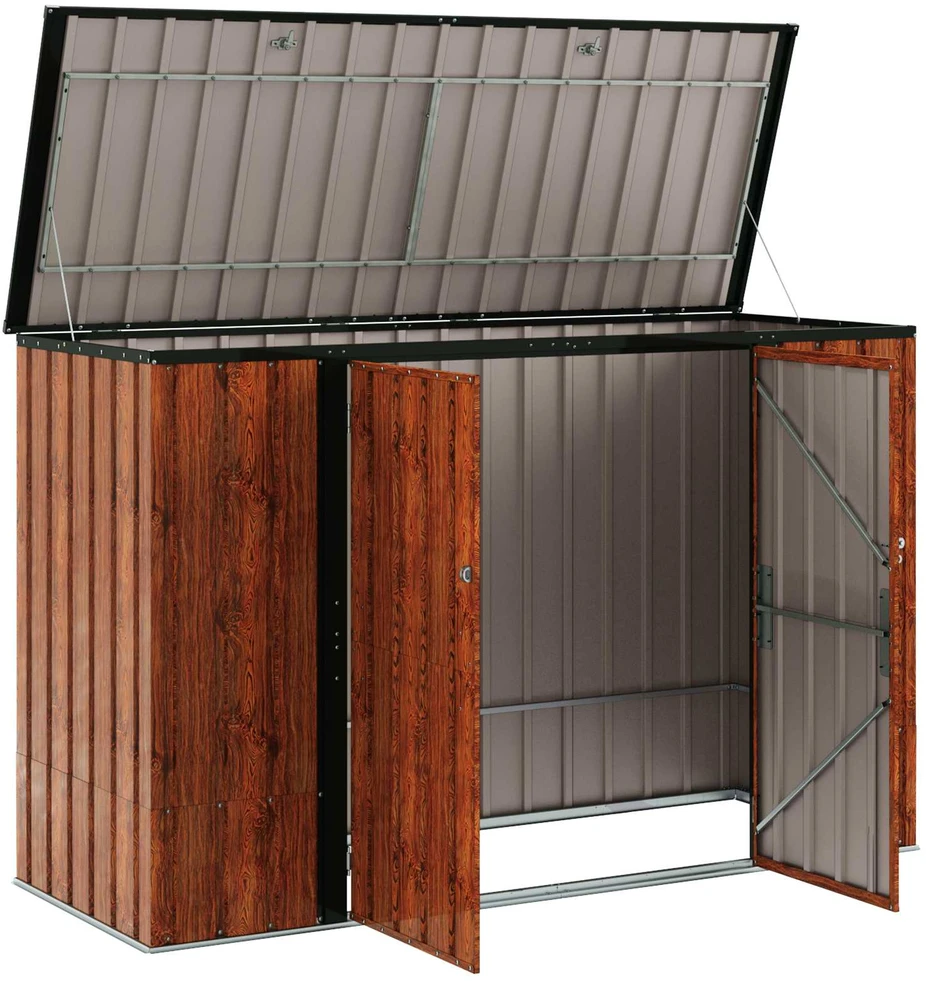 Sodo saugojimo dėžė Ruda 214 x 82 x 132 cm Plienas