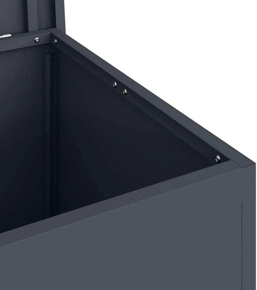Sodo saugojimo pagalvių dėžė Galvanizuotas plienas 117 L