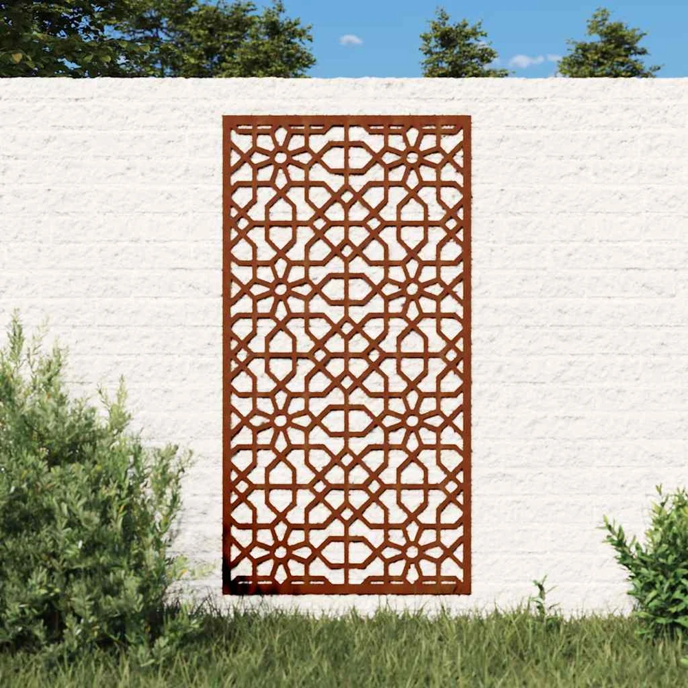 Nuotraukų rėmelis Sodo sienos dekoracija, 105x55cm, corten plienas