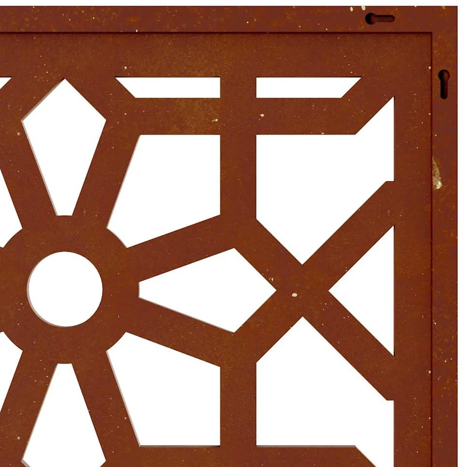Nuotraukų rėmelis Sodo sienos dekoracija, 105x55cm, corten plienas