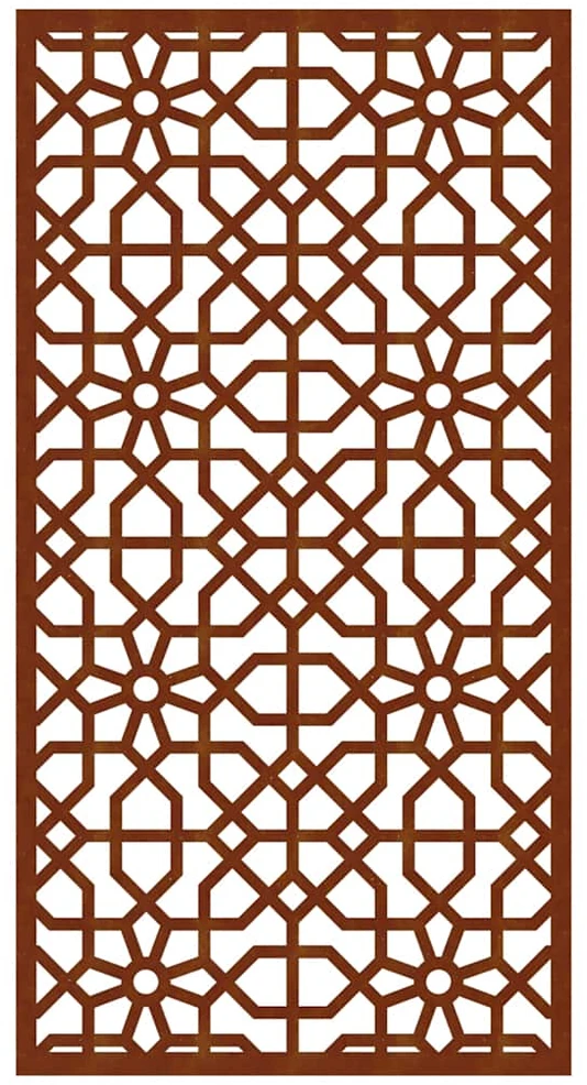 Nuotraukų rėmelis Sodo sienos dekoracija, 105x55cm, corten plienas